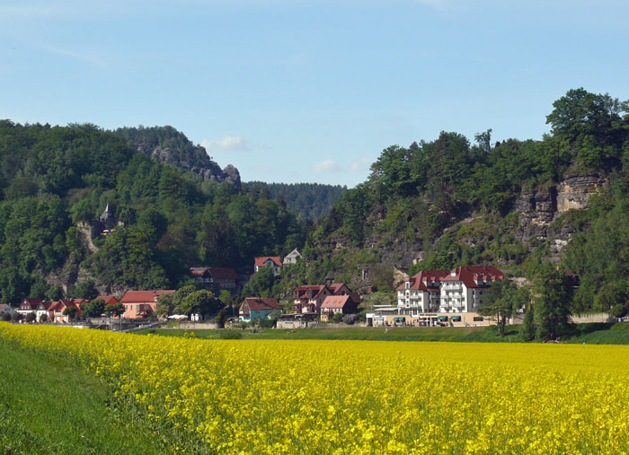 Auch im Kurort Rathen gibt es für Familien viel zu entdecken