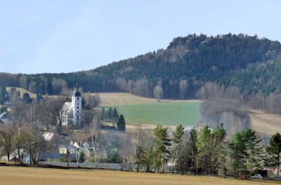 Papstdorf - Ortsteil des Kurortes Gohrisch