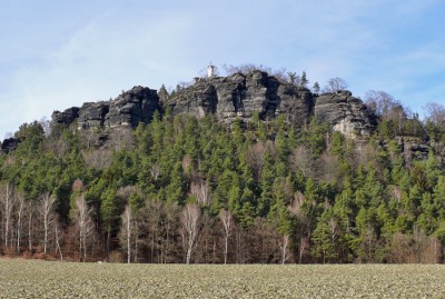 Papststein mit Aussichtsturm